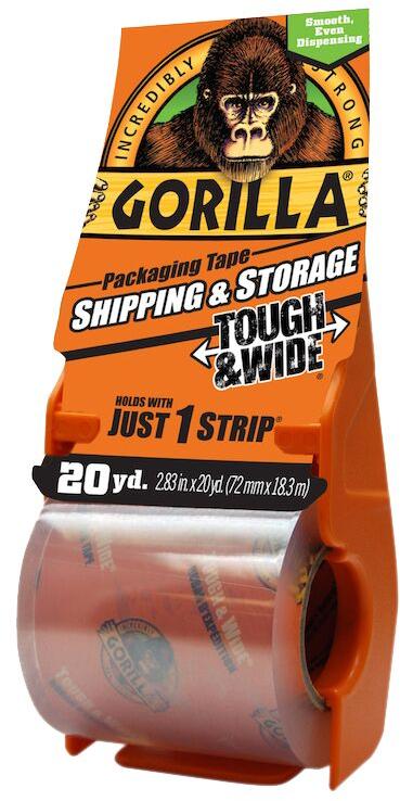 GORILLA PACKAGING TAPE TOUGH & WIDE