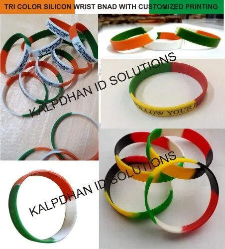 Silicone wrist bands, Size : 12/18/25 Mm