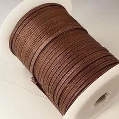 Plain Flat Bolo Leather Cord, Technics : Machine Made