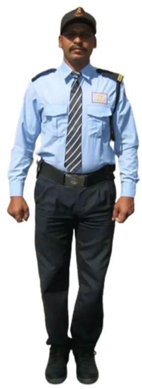 Men Cotton Security Guard Uniform, Size : Small, Medium, Large
