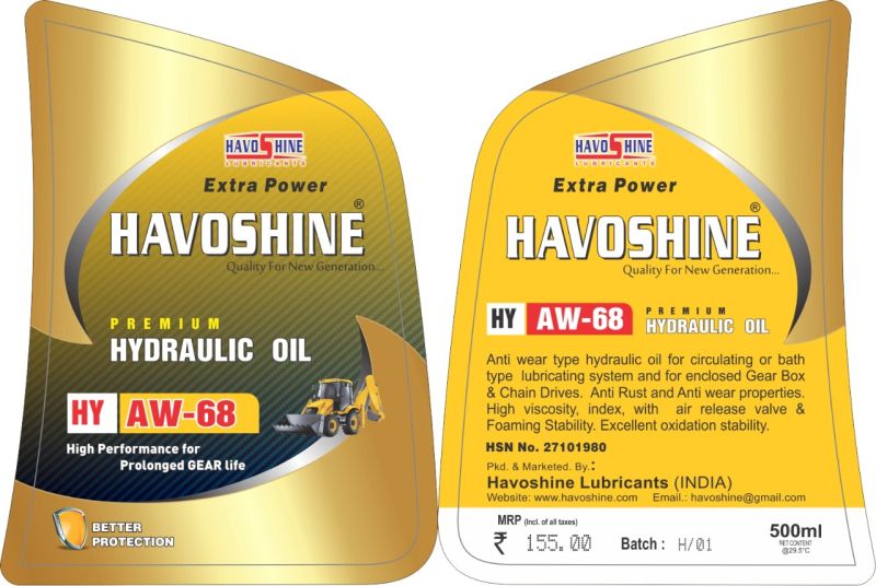 Yellow Hydraulic Oil, Feature : Long Life, Light Weight