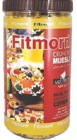Fitmorn Mix Fruit Crunchy Muesli, for Breakfast Cereal, Taste : Delicious