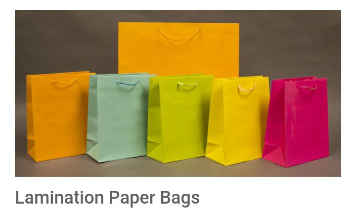 lamibated paper bags