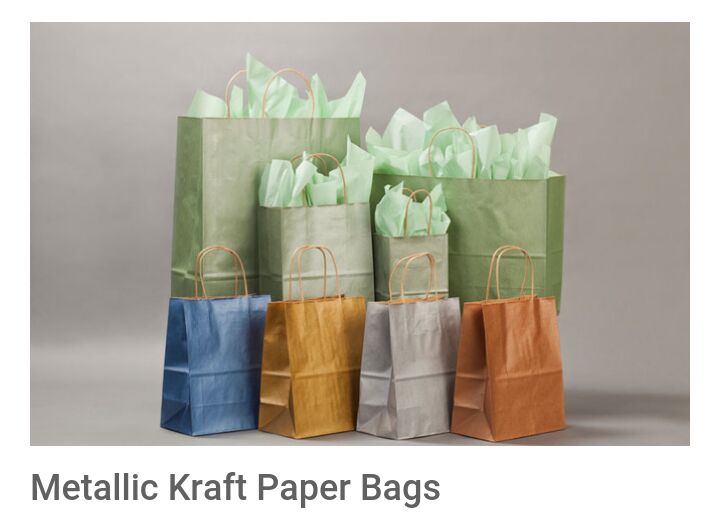 Metallic Paper Bags
