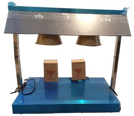 Stainless Steel Food Lamp Warmer, Capacity : 250g