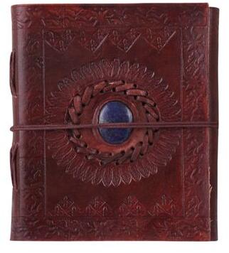 Leather journal notebook, Size : 7x5 inch