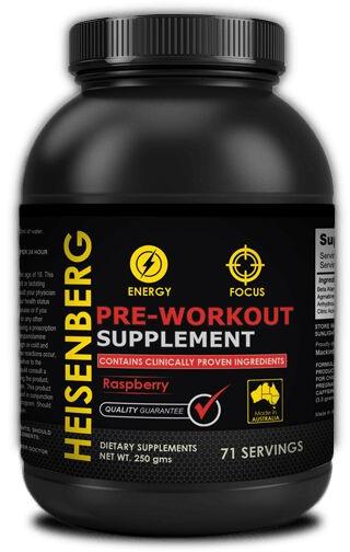 Heisenberg Pre Workout supplement