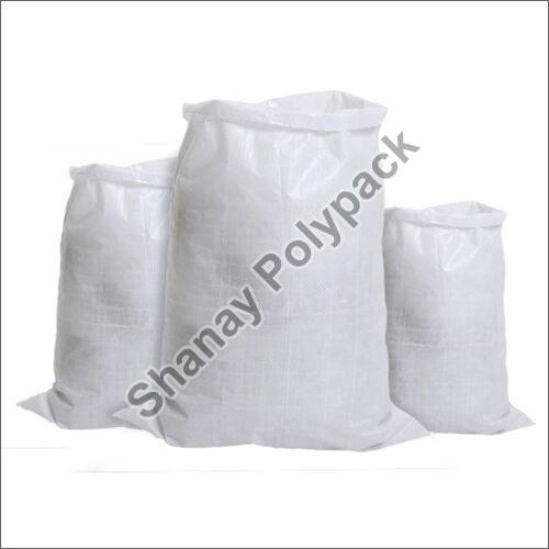 Shanay Polypack PP Woven Sack Bags, for Packaging, Style : Bottom Stitched