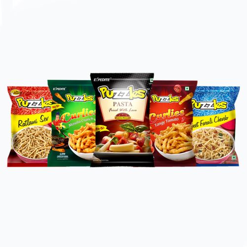 Namkeen & Farsan Packaging Pouches, For Food Industry, Size : Customized