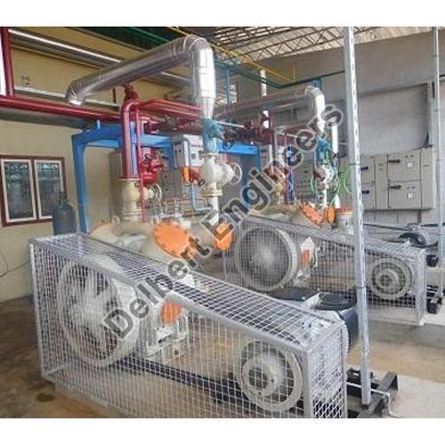 Electric ammonia refrigeration system for Industrial application