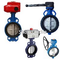 SHAAN Carbon Steeel 5Kg Wafer Type Butterfly valve, for Water Fitting