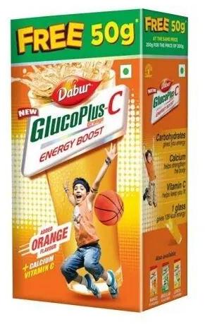 Dabur Glucoplus C Powder, Packaging Size : 250gm