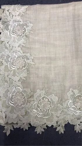 Cotton Fancy Scarves, Pattern : Plain
