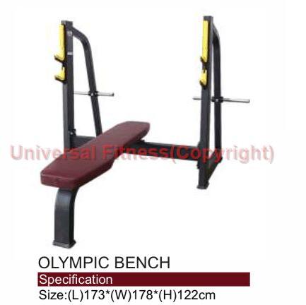 Carbon Steel Olympic Flat Bench, for Gym Use, Feature : Premium Quality, Fine Finishing