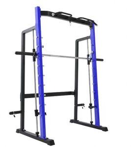 Pneumatic Polished Cast Iron Rack Squat Smith Machine, for Gym Use, Feature : Corrosion Proof, Durable
