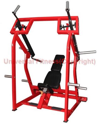 Polished Iron Shoulder Press Machine, for Gym, Size : Standard