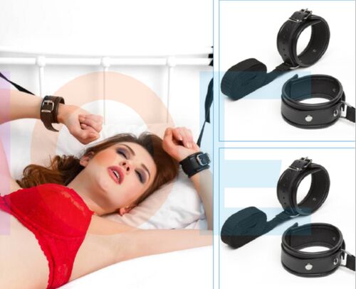 BDSM Leather  Wrist Cuffs