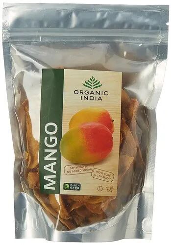 Organic india dehydrated mango slices, Packaging Size : 200 gm