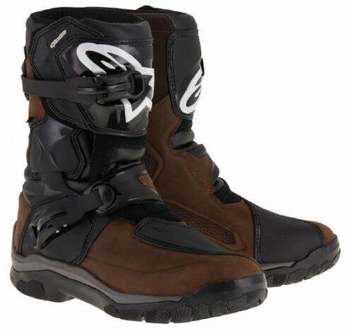Alpine Stars Oiled Leather Boots, Size : 10