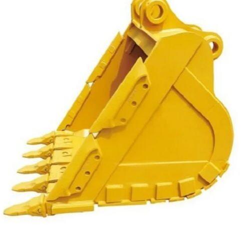 Yellow Mild Steel Heavy Duty Bucket