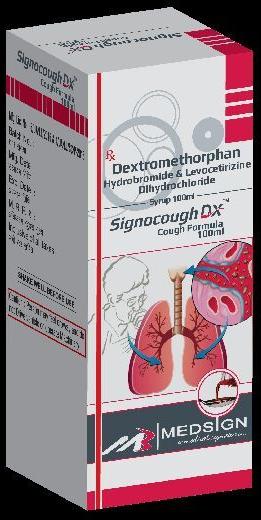 Signocough DX Cough Syrup, Packaging Size : 100ml