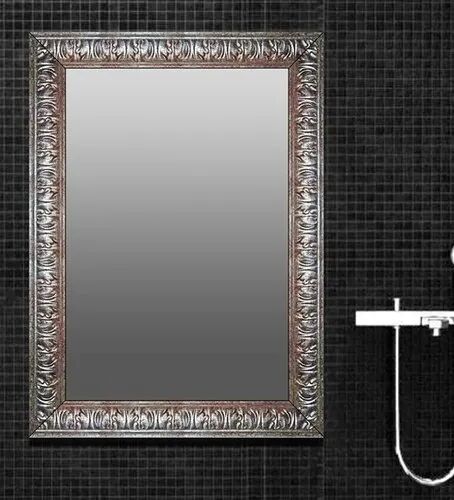 Glass Polised Designer Bathroom Mirror