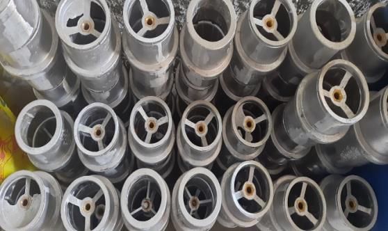 Coated Aluminum Valve Stub, for Oil Gas Industry, Color : Silver