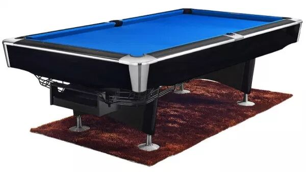 Polished Natural Wooden Magnum Pool Table