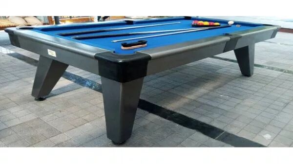 Rectangular Wooden Riley American Pool Table, Color : Dark Chestnut