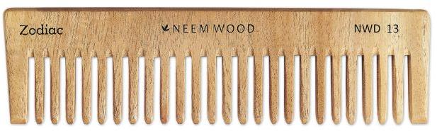 13 Neem Wood Comb