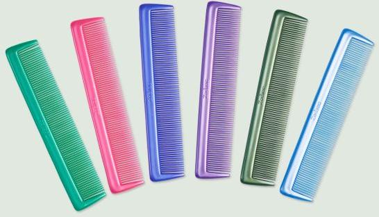 Plastic Plus-5 Pocket Comb, for Hair Use