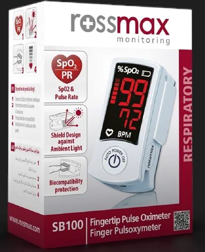 Fingertip Pulse Oximeter, Display Type : Dual Color LED