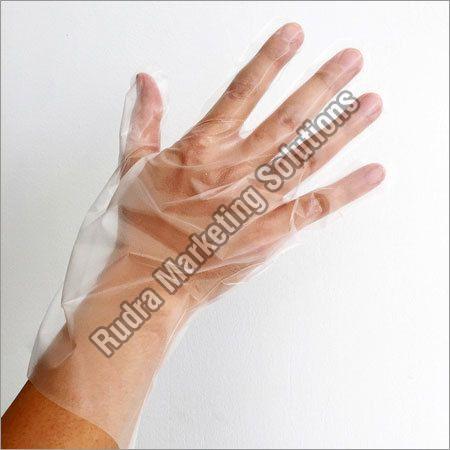 Examination Polyethylene Gloves, for Hospital, Length : 10-15inches