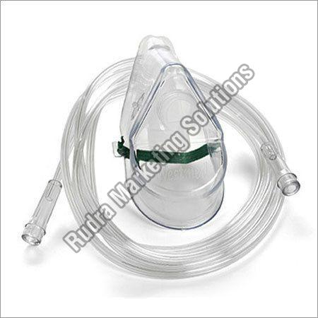 PVC Transparent Oxygen Mask, for Clinic, Hospital, Feature : Disposable