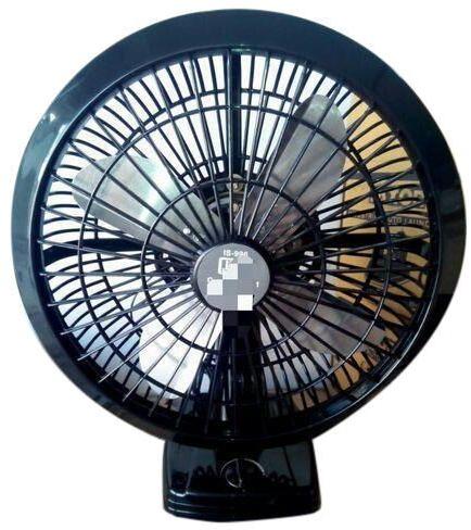 Stainless Steel table fan, Color : Black