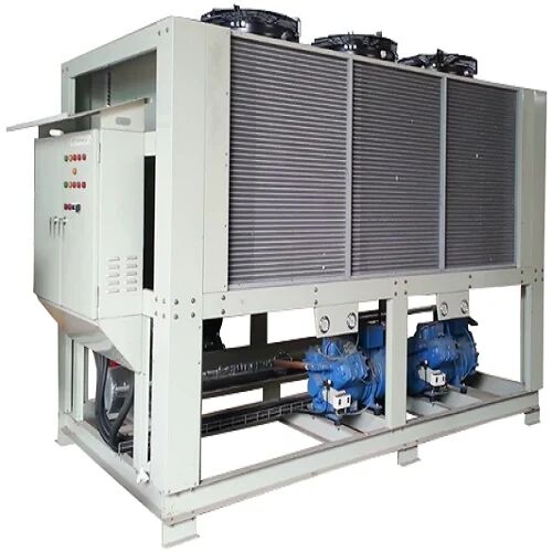750 Kg Semi Hermetic Chillers, Cooling Capacity : 35 KW To 175 KW