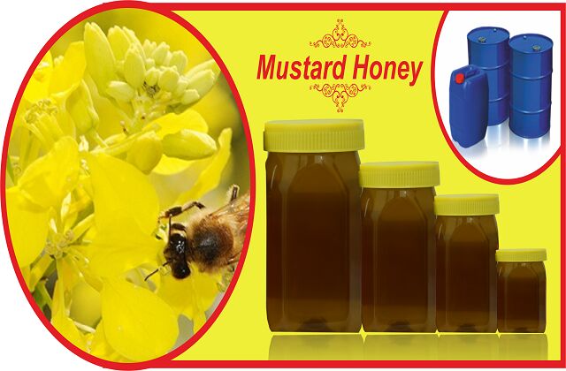 Mustard raw honey