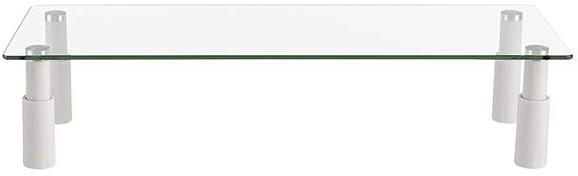 Tempered Glass Monitor Riser, Color : Transparent
