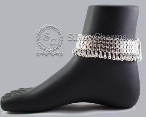 Mathura Silver Anklets, Occasion : Party Wear