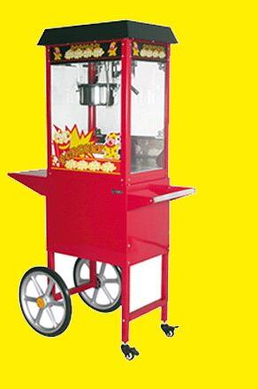 Popcorn Machine Cart, Voltage : 110V