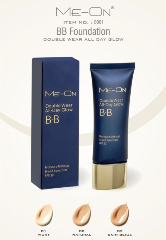 Me-On Double Wear All Day Glow BB Foundation Cream (38g)