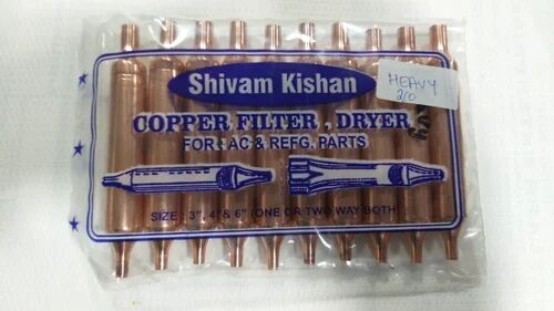 Polished Copper Filter Dryer, Packaging Type : Carton Box