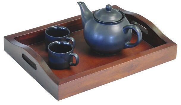 Spa Room Tray with Kettle and Cups