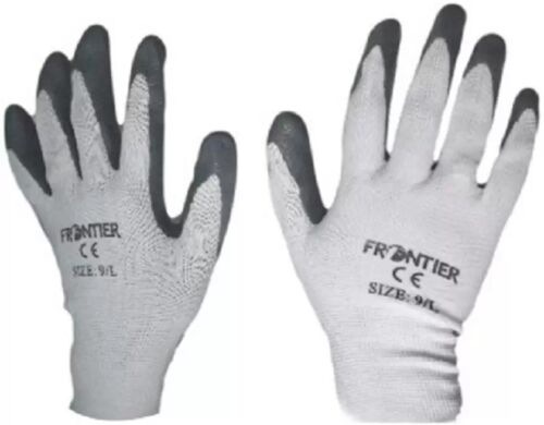 Printed Leather Cut Resistant Safety Gloves, Size : Standard