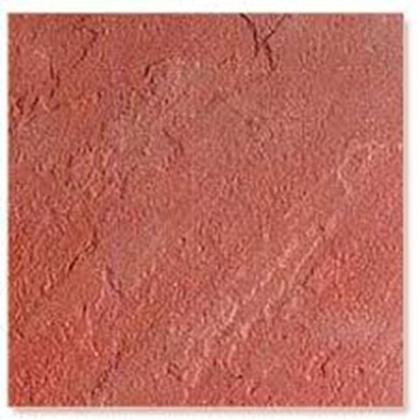 Bush Hammered Red Sandstone Sandstone Slabs, Size : 360x220cm