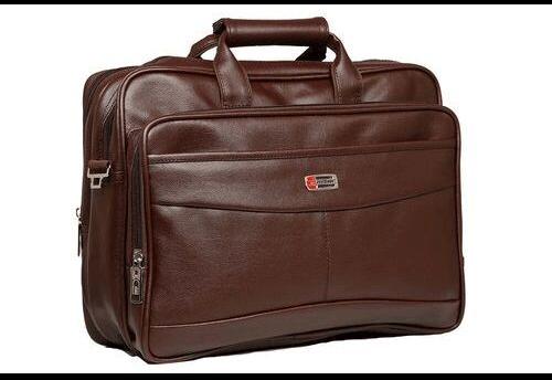 Plain Synthetic Leather Trendy Office Bag, Feature : Adjustable Strap, Attractive Looks, Dirt Resistant