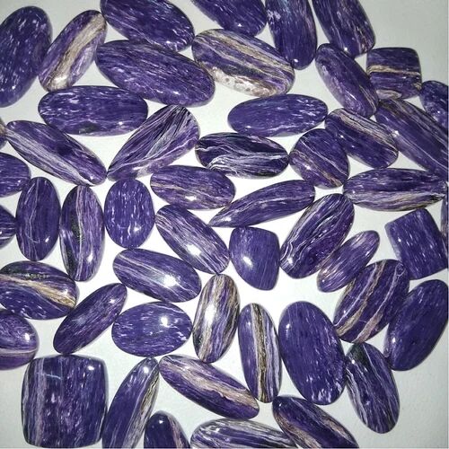 Charoite Cabochon Stone, Purity : 99.00%