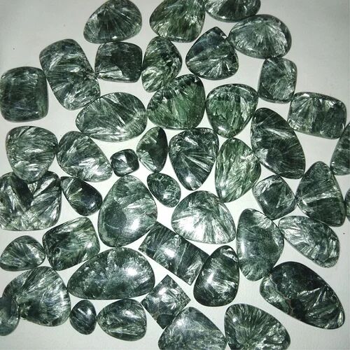 Seraphinite Gemstone, Color : Green