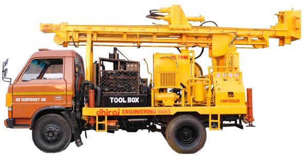 Crawler drilling rig