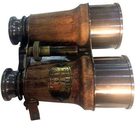 Brass Binoculars, Color : Golden